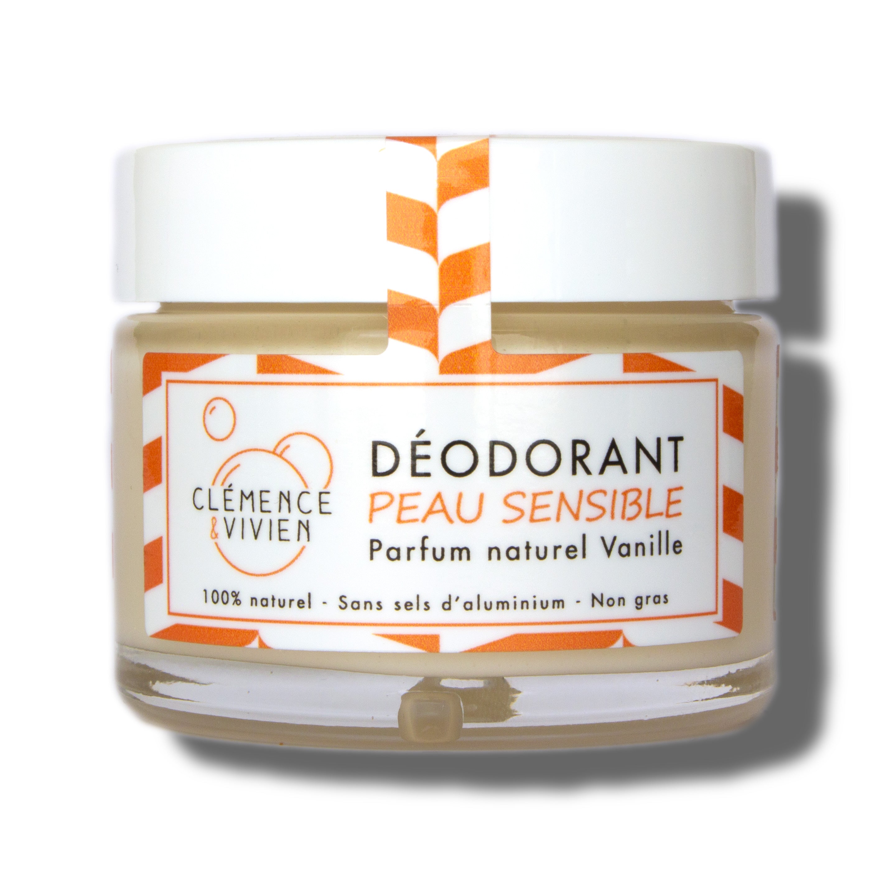 Le Vanille - Déodorant Peau Sensible - Clémence&Vivien - Odessence - Cosmétique Bio à Bordeaux - Insitut