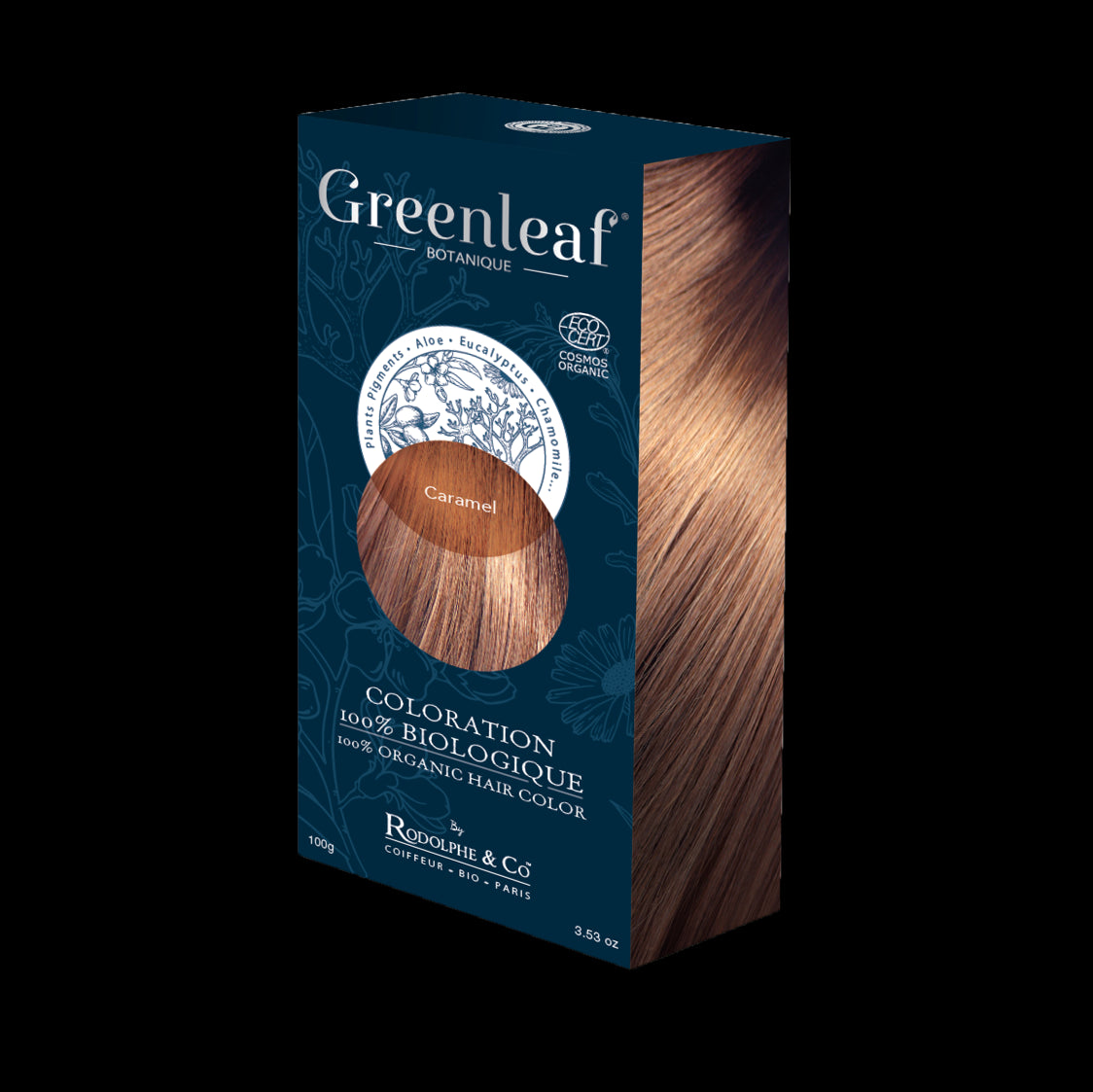 coloration végétale - Caramel - Greenleaf - Odessence - Beauté naturelle et bio - Institut - Bordeaux