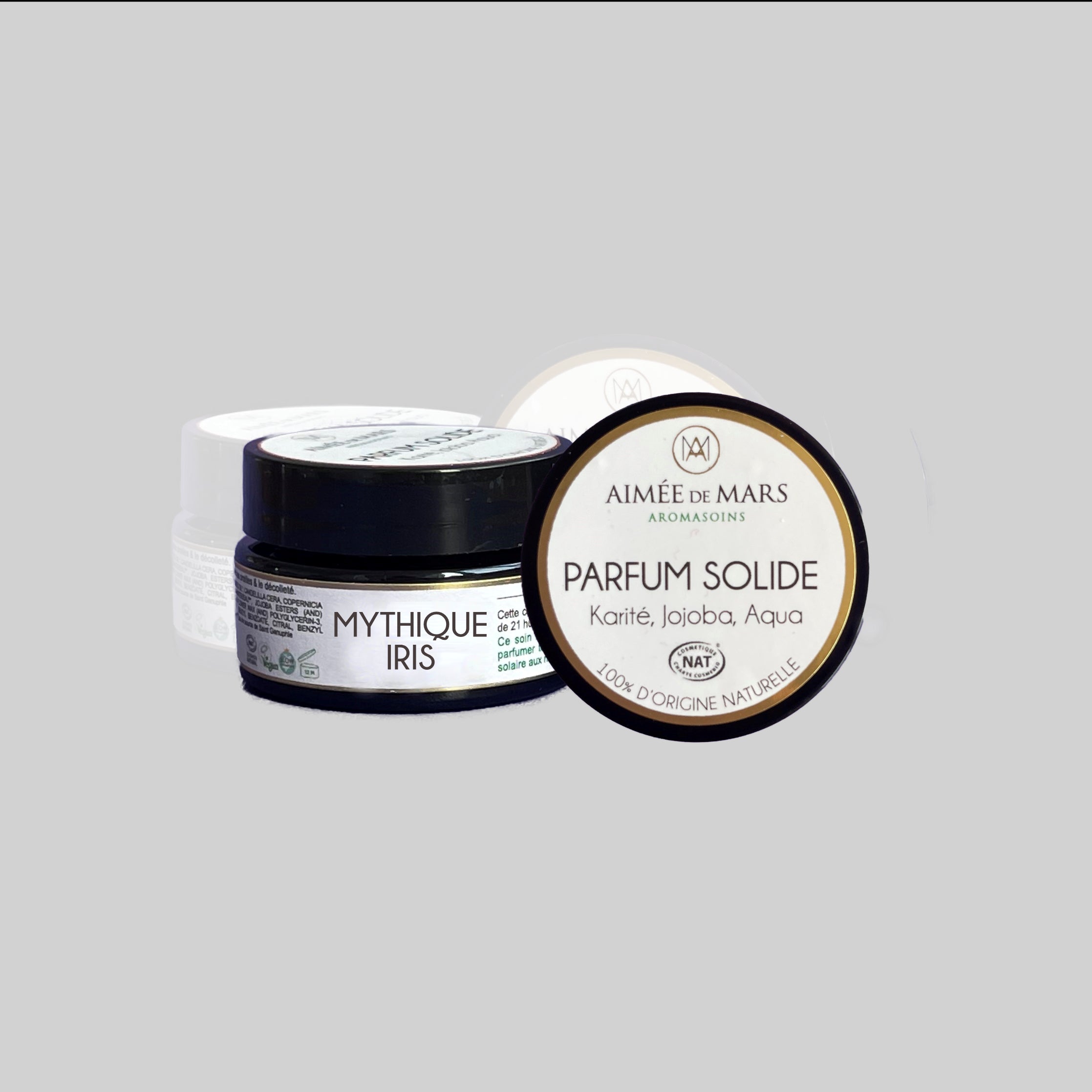 Parfum solide Mythique iris - Aimée de mars - Odessence - Beauté Naturelle et Bio - Institu - Bordeaux