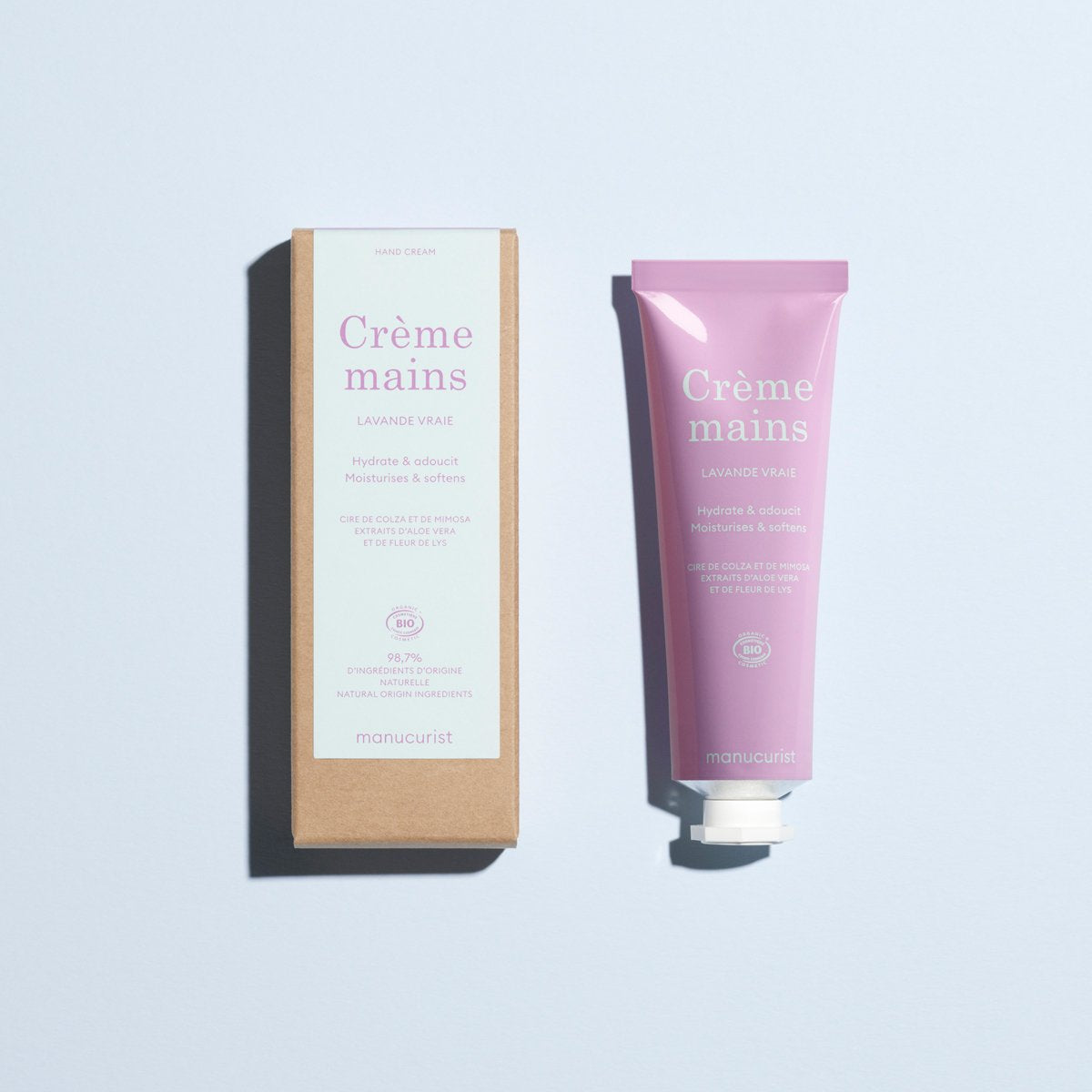 crème pour les mains hydratante Lavande vraie - Manucurist - Odessence - Beauté naturelle et bio - institut - bordeaux