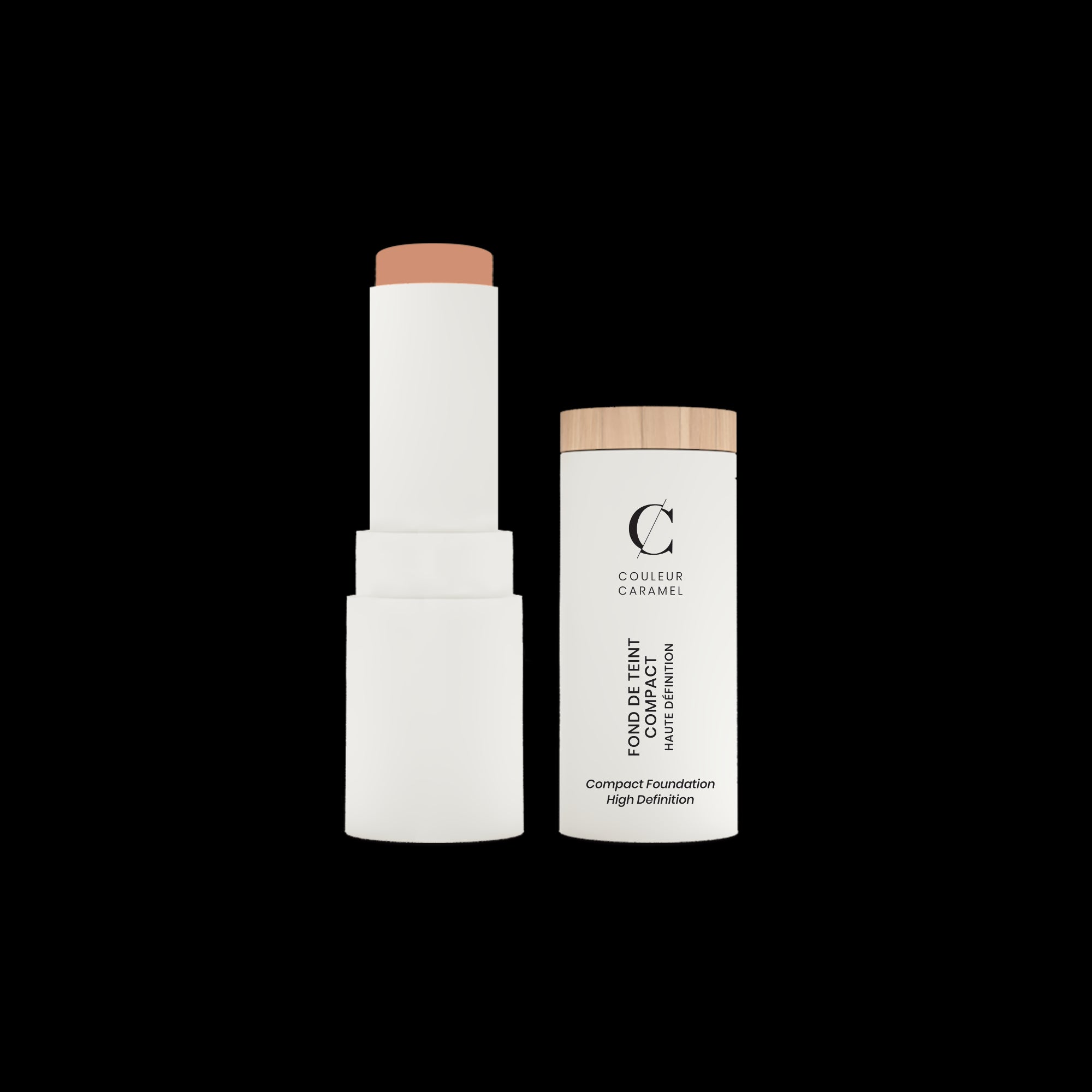 Fond de teint compact HD - Couleur caramel - Odessence - Beauté naturelle et Bio - Institut - Bordeaux