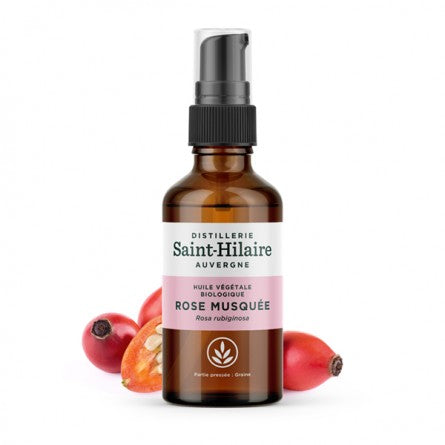 Huile végétale de rose musquée - De saint hilaire - Odessence - Beauté naturelle et Bio - Institut - Bordeaux