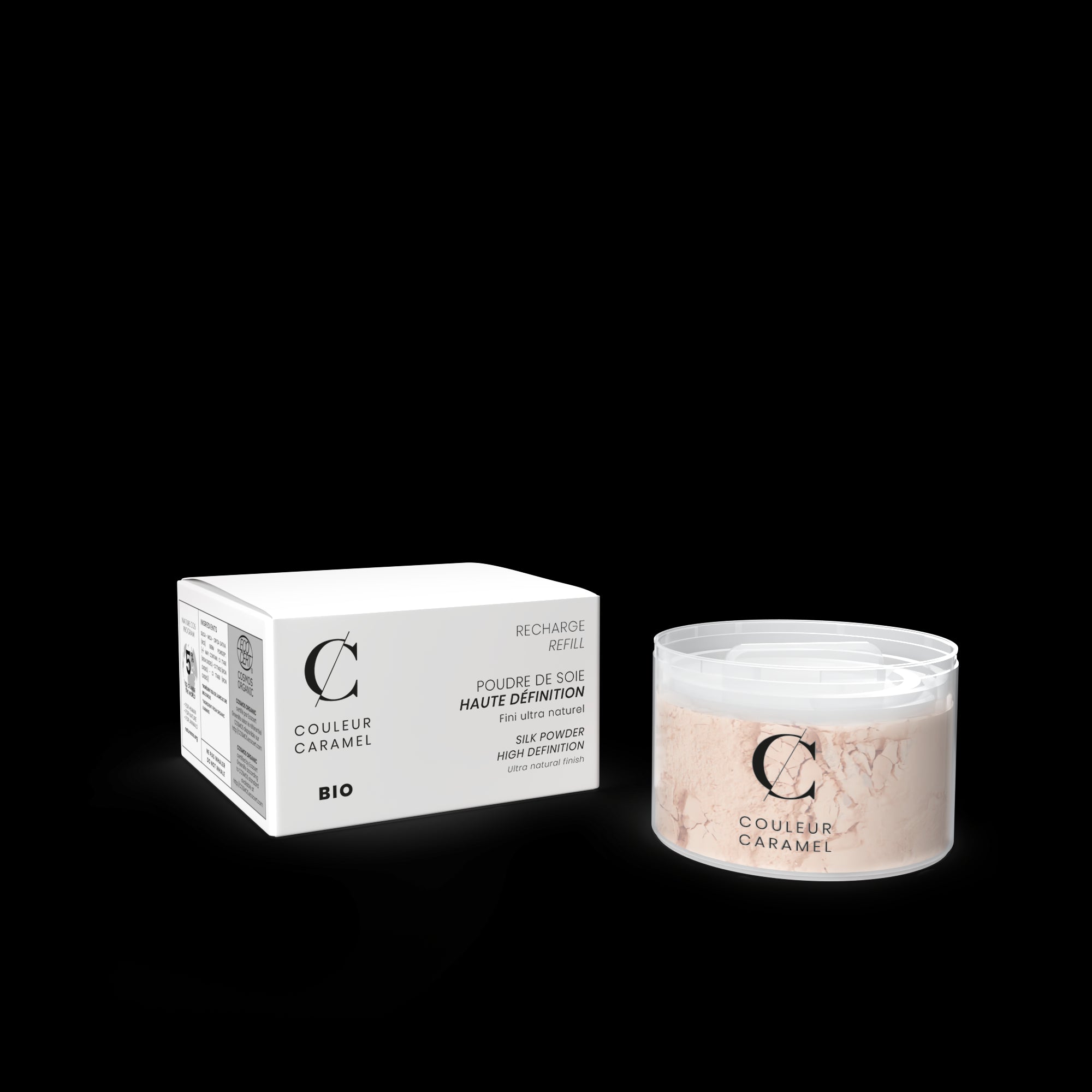 Poudre de soie HD - Couleur caramel - Odessence - Beauté naturelle et Bio - Institut - Bordeaux