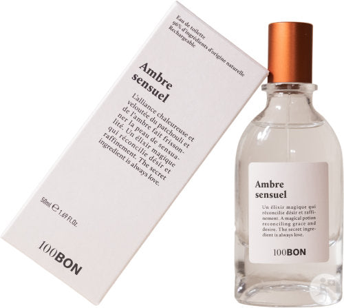 Ambre sensuelle EDT - 100Bon - Odessence - Eau de toilette - Parfum - Beauté naturelle - Institut -Bordeaux