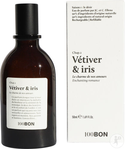 Vetiver Iris edp - 100bon - Odessence - Eau de parfum - Beauté naturelle - Institut - Bordeaux