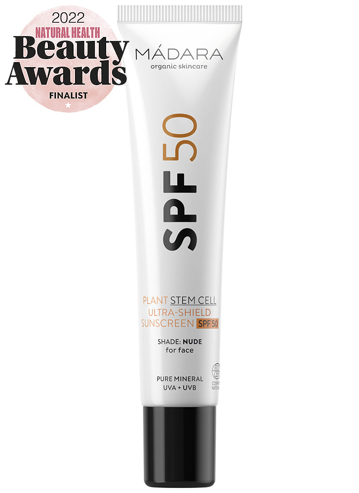 Ecran solaire visage SPF 50 - Madara - Odessence - Beauté Naturelle - Institut - Bordeaux