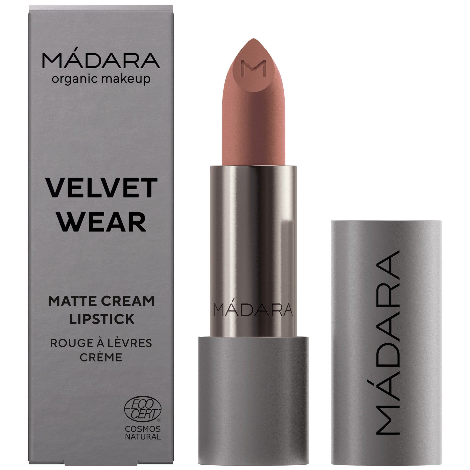 Rouge à lèvre Velvet Wear 36 - Aura - Madara - Odessence - Beauté Naturelle - Institut - Bordeaux