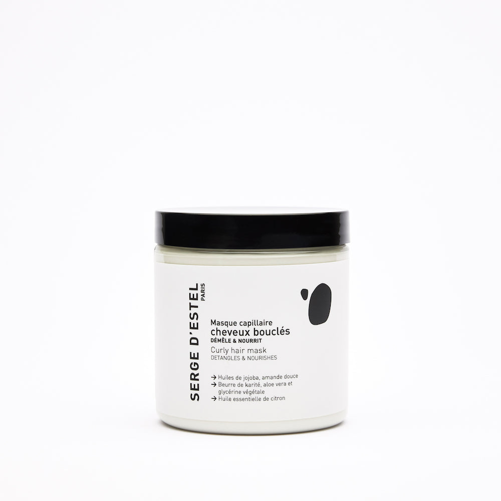 Masque cheveux bouclés - Serge d'Estel - masque Bio - Odessence