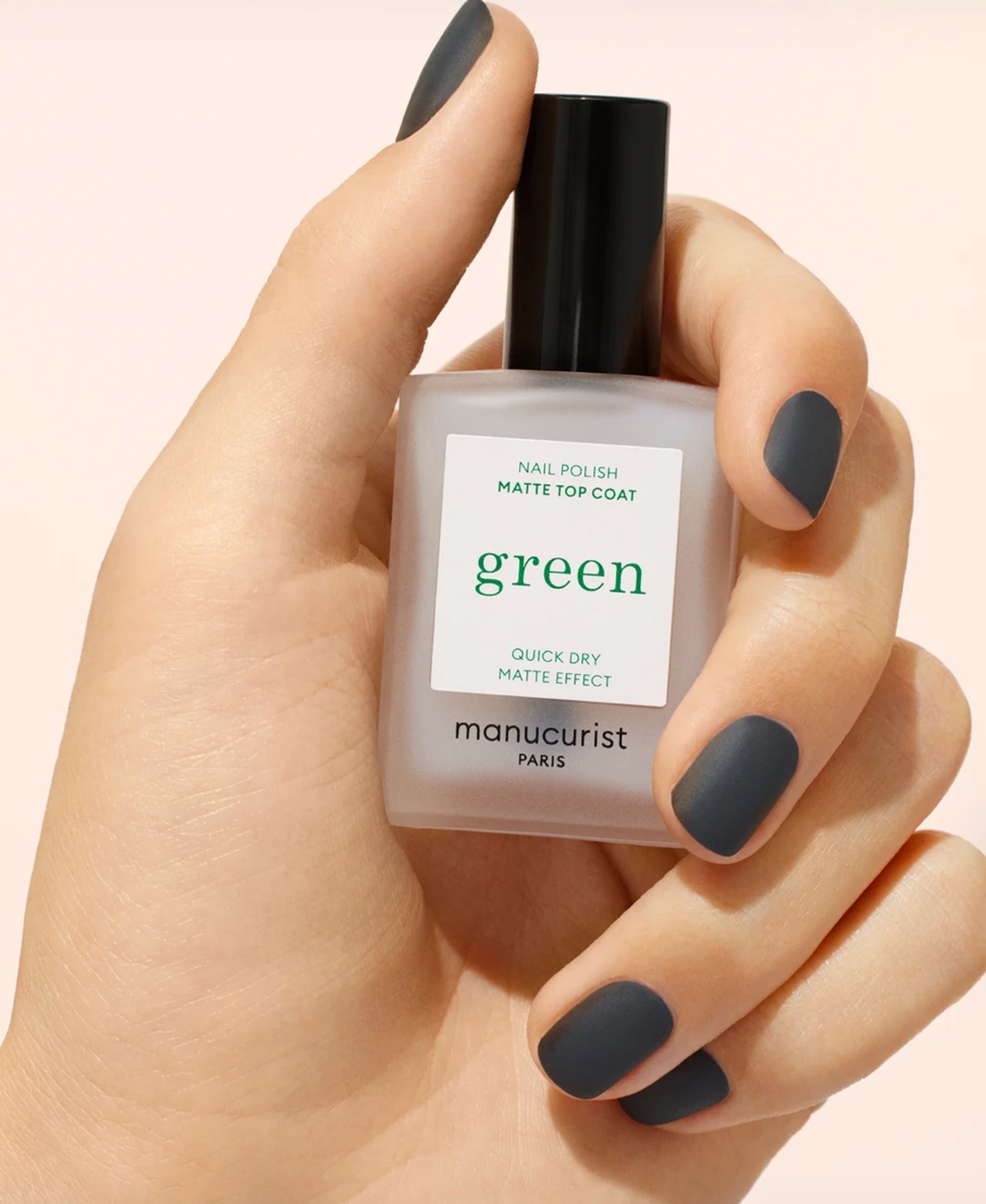 Top coat mat green