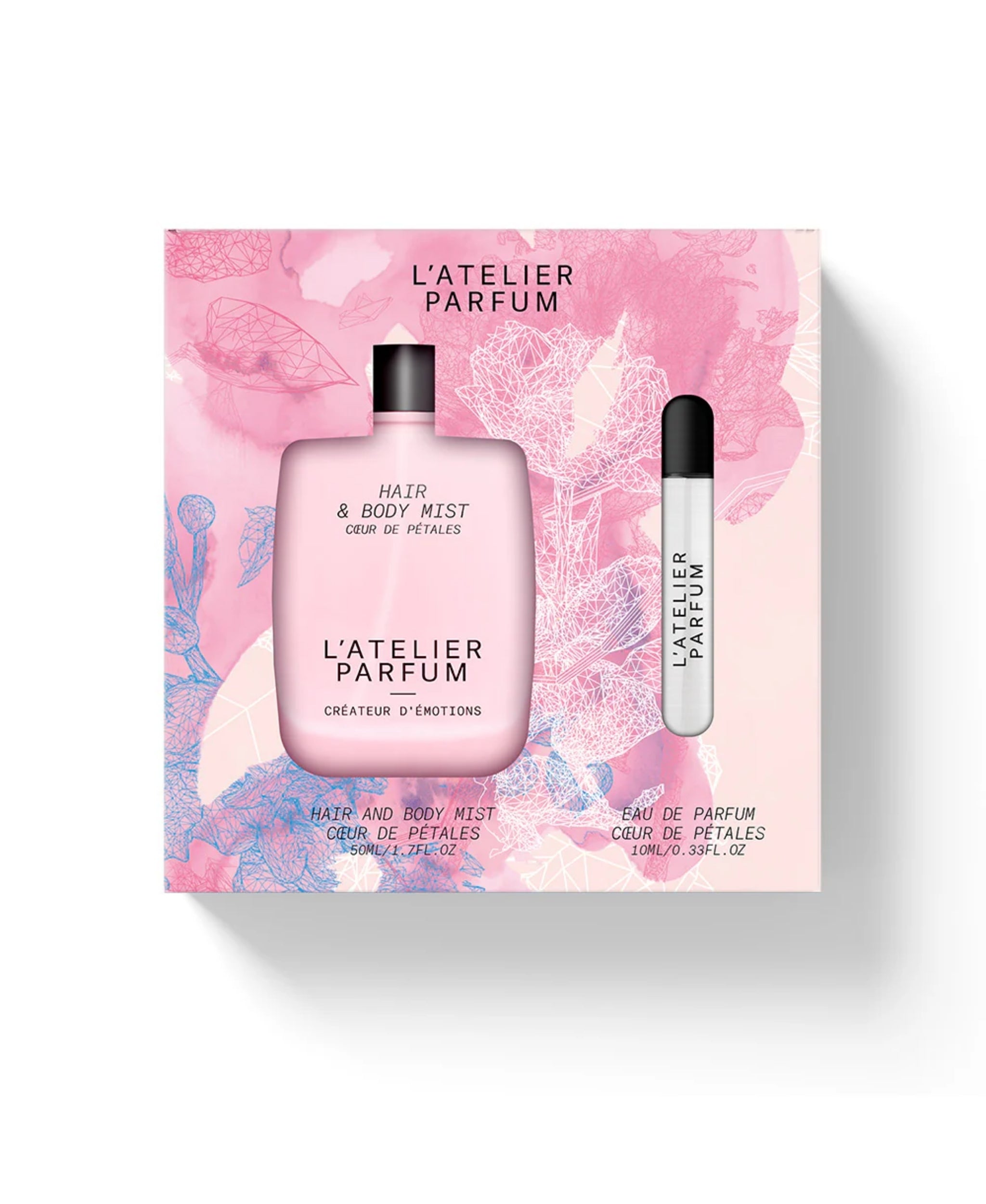 KIT MIST COEUR DE PETALES - L'atelier du parfum
