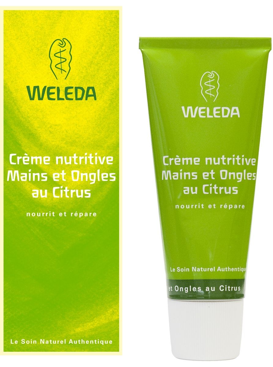 Crème nutritive Mains et Ongles au Citrus