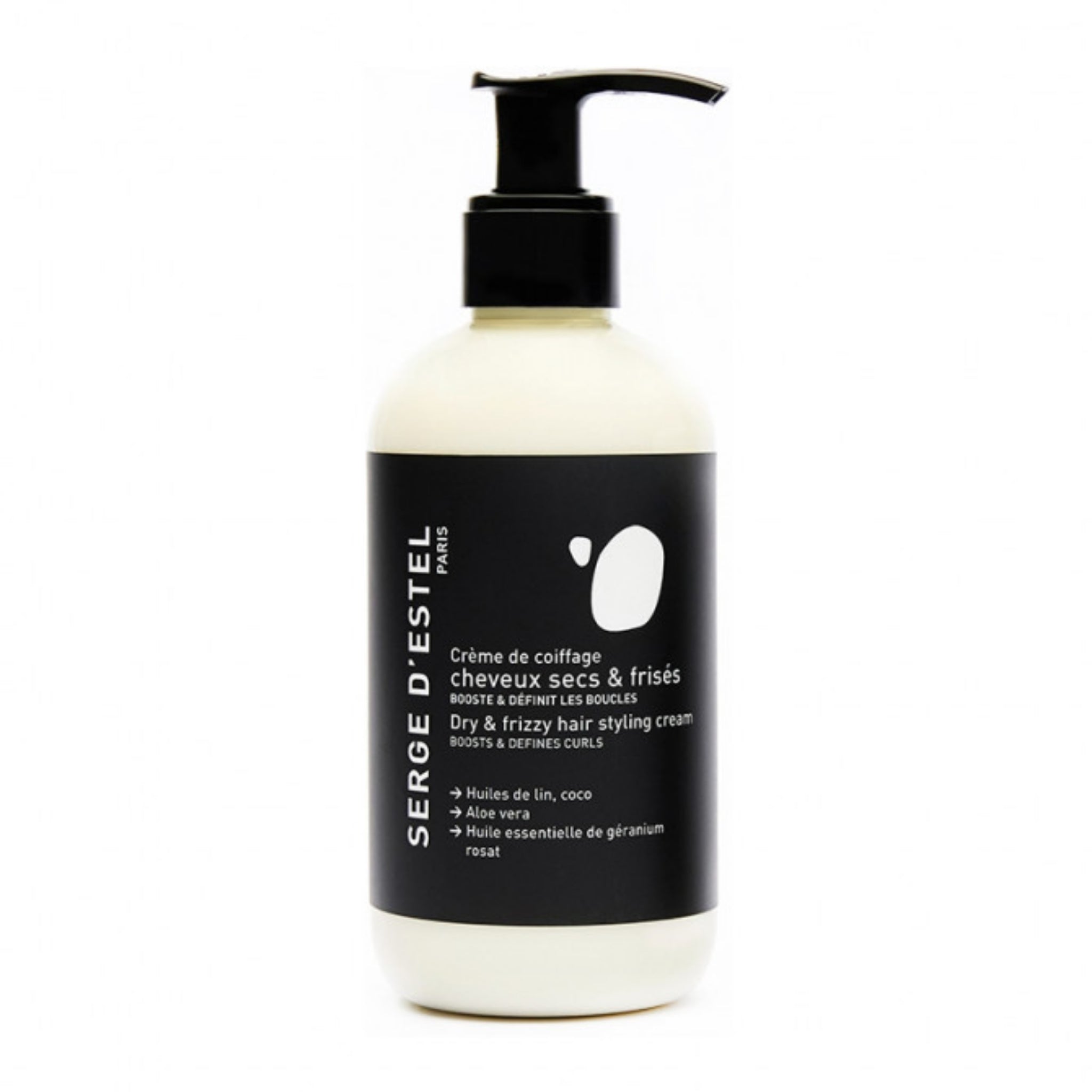 Crème de coiffage cheveux secs et frisés