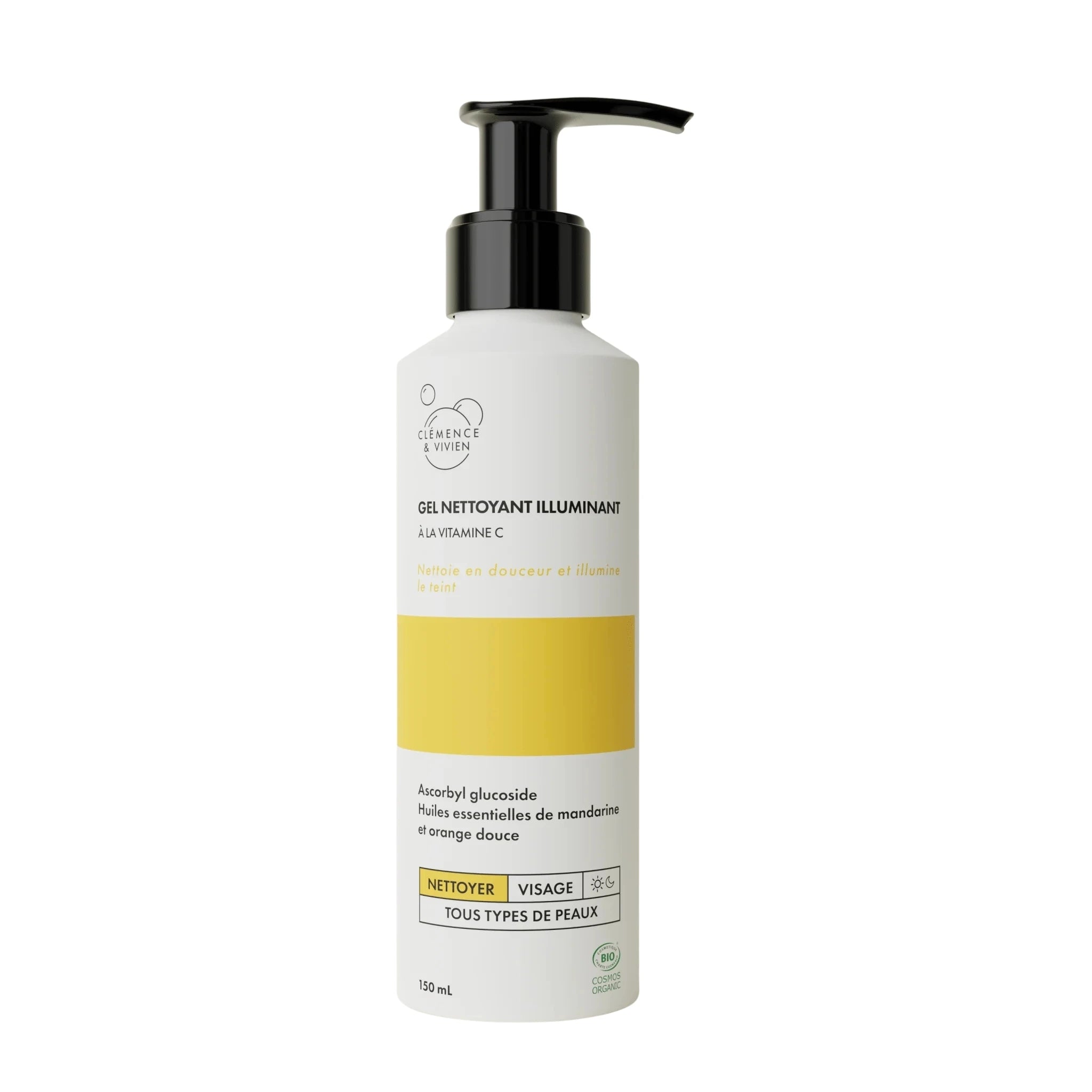 Gel nettoyant illuminant vitamine C