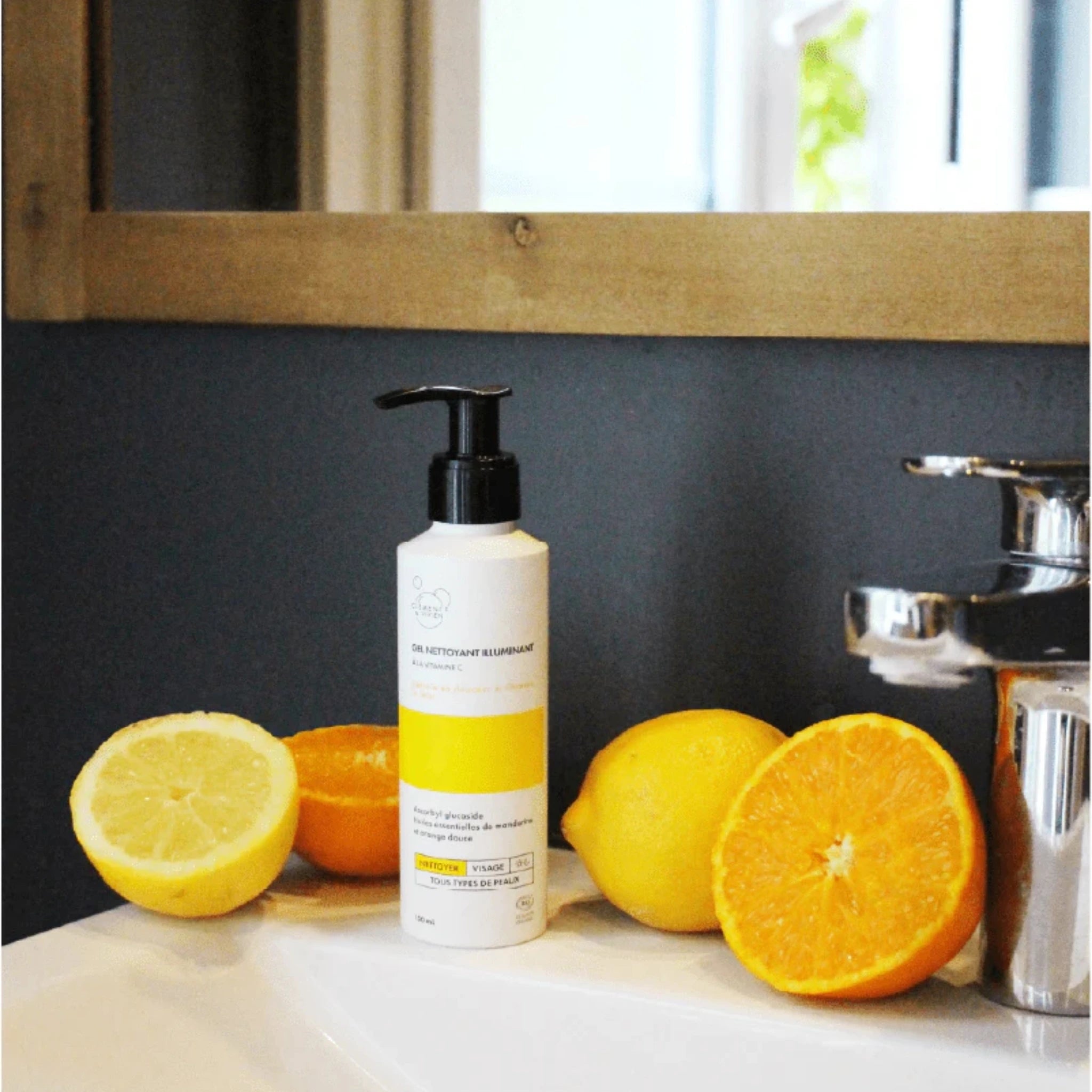Gel nettoyant illuminant vitamine C