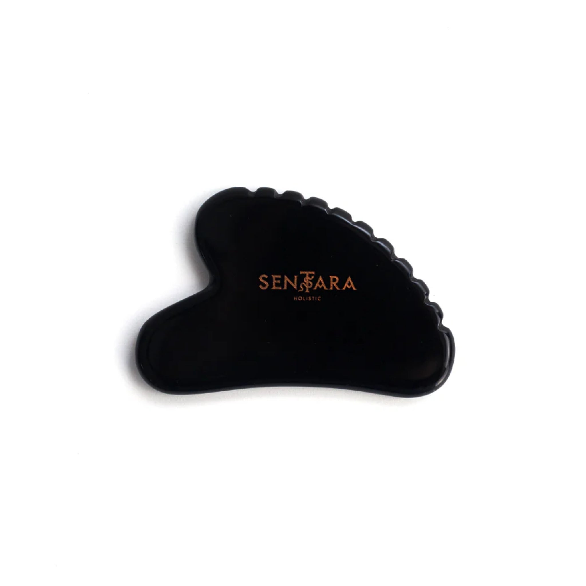 Gua Sha obsidienne noire