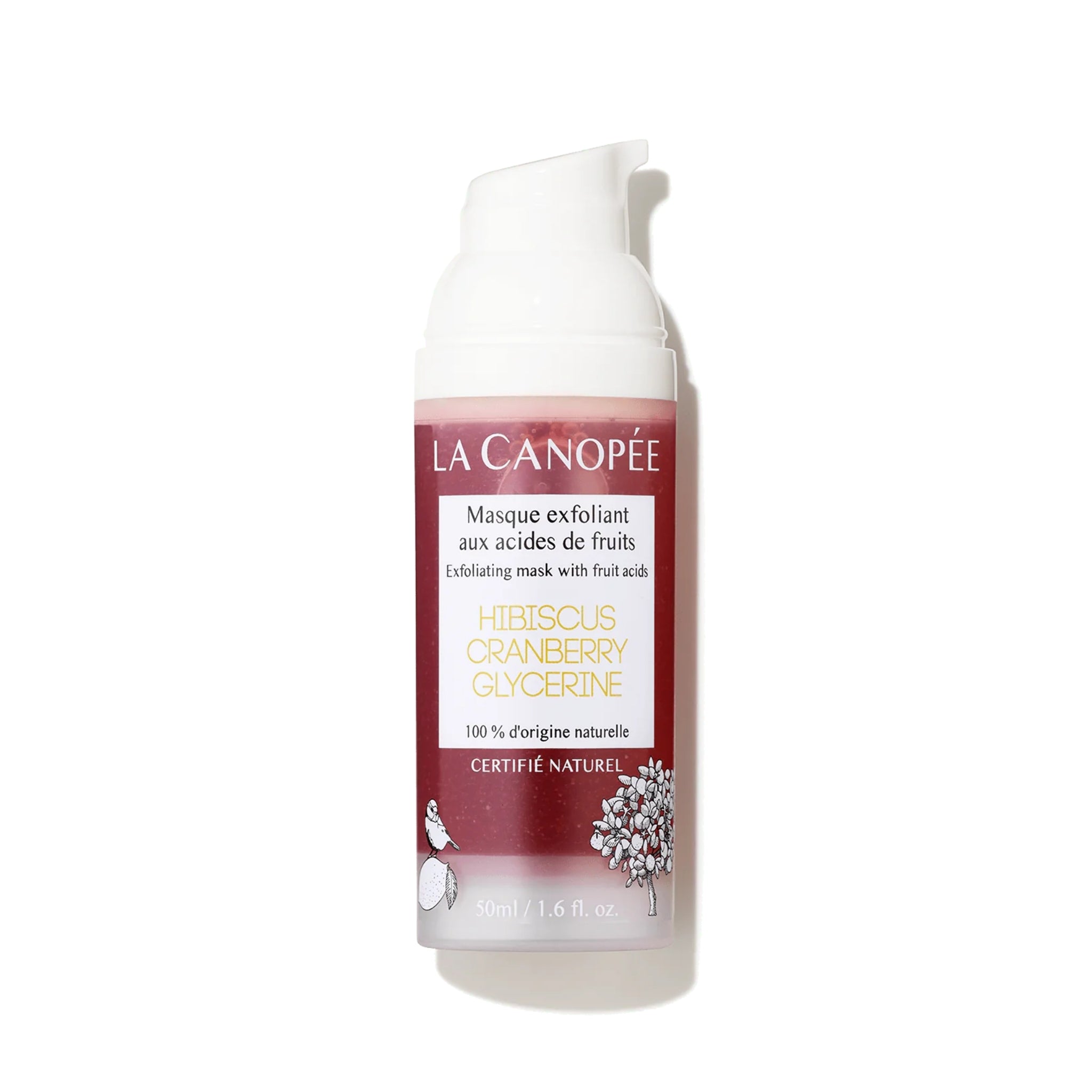 Masque exfoliant aux acides de fruits