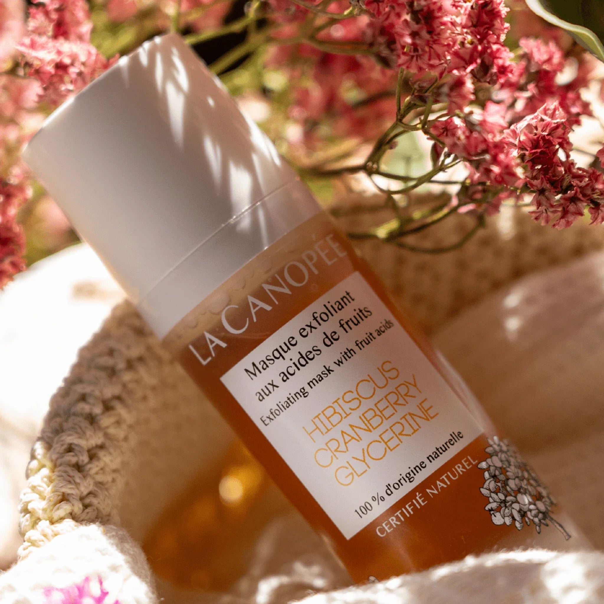 Masque exfoliant aux acides de fruits