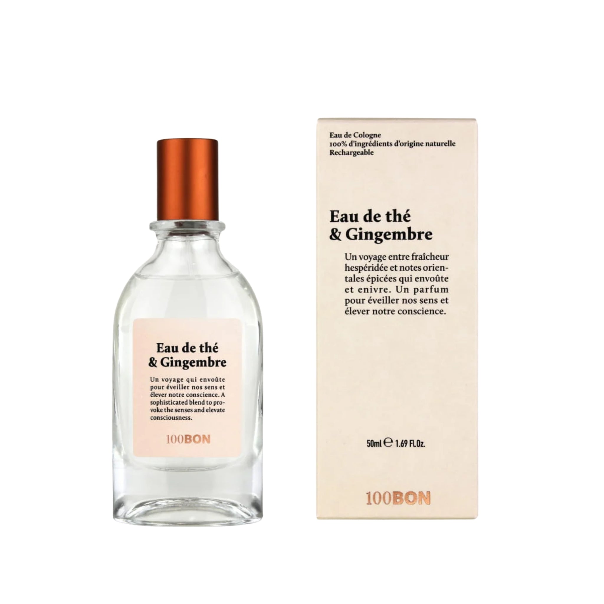 Eau de thé et Gingembre edc