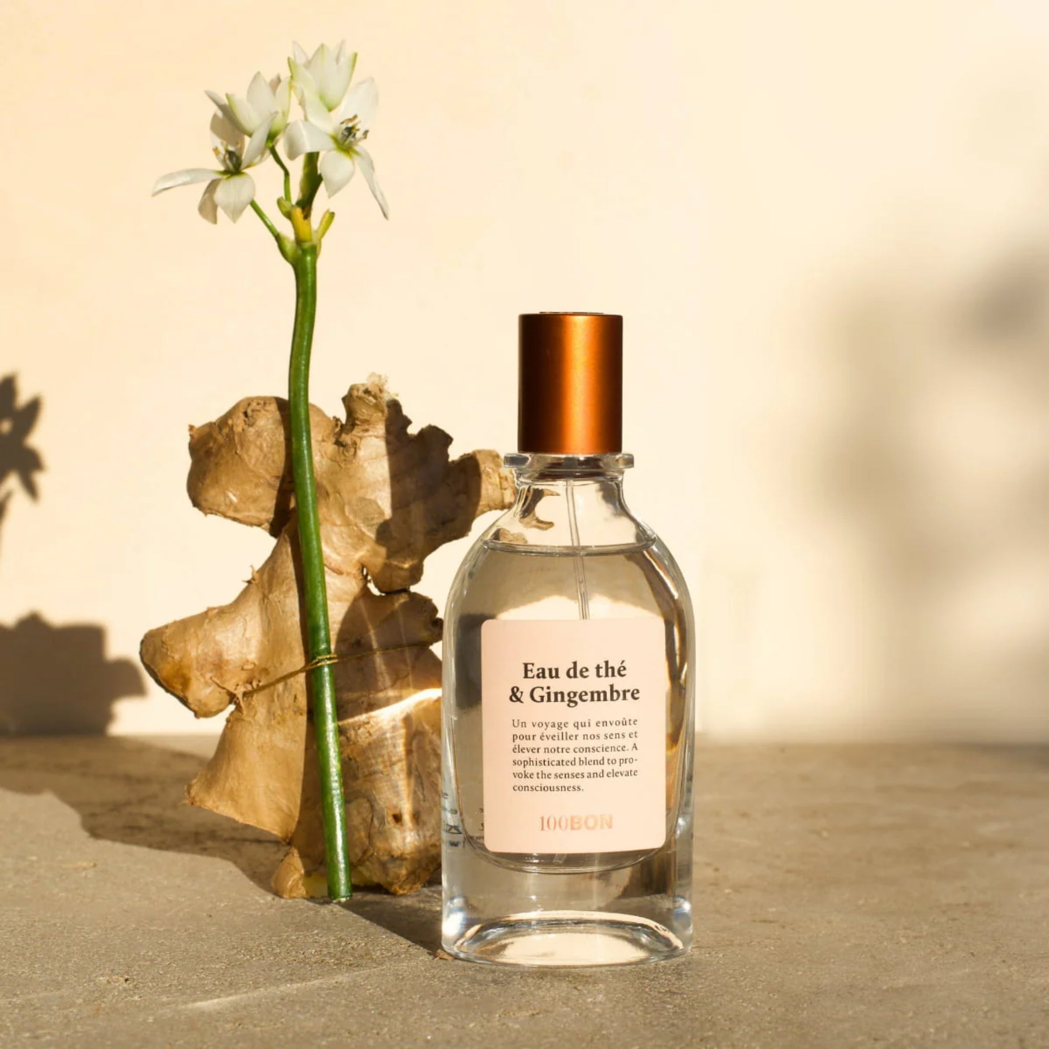 Eau de thé et Gingembre edc