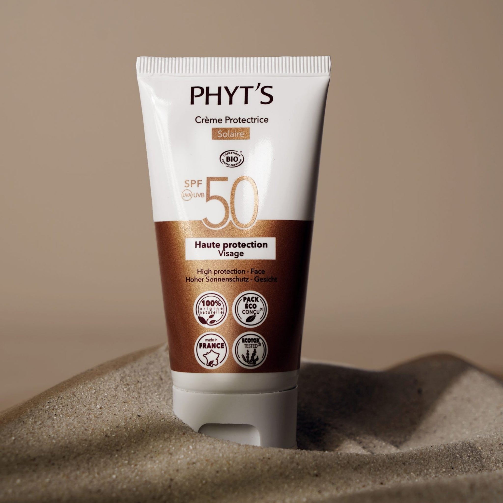Crème solaire visage SPF 50