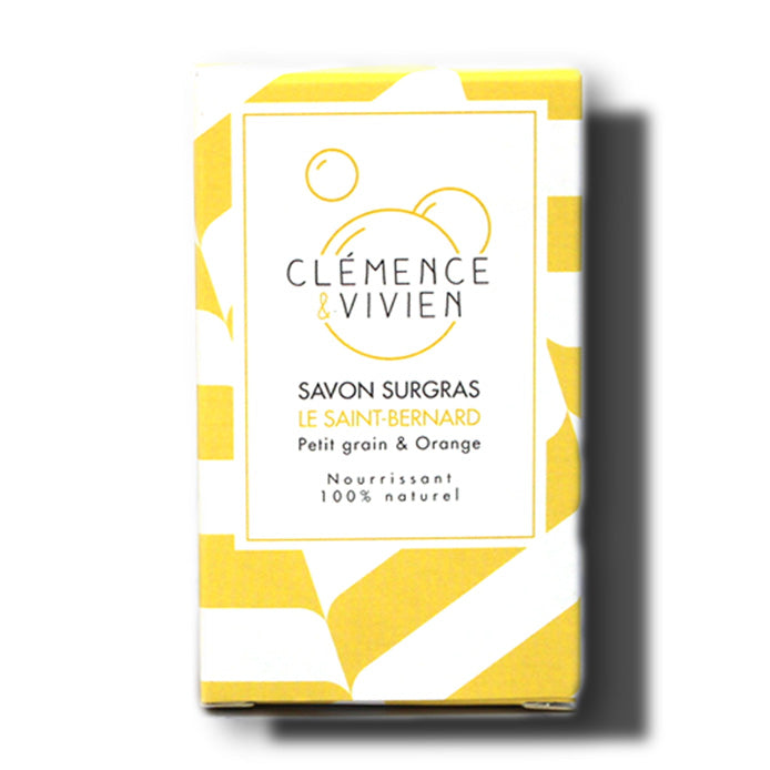 Savon Bio et slow Clémence & Vivien à l'orange et petit grain - Cosmétique Bio à Bordeaux