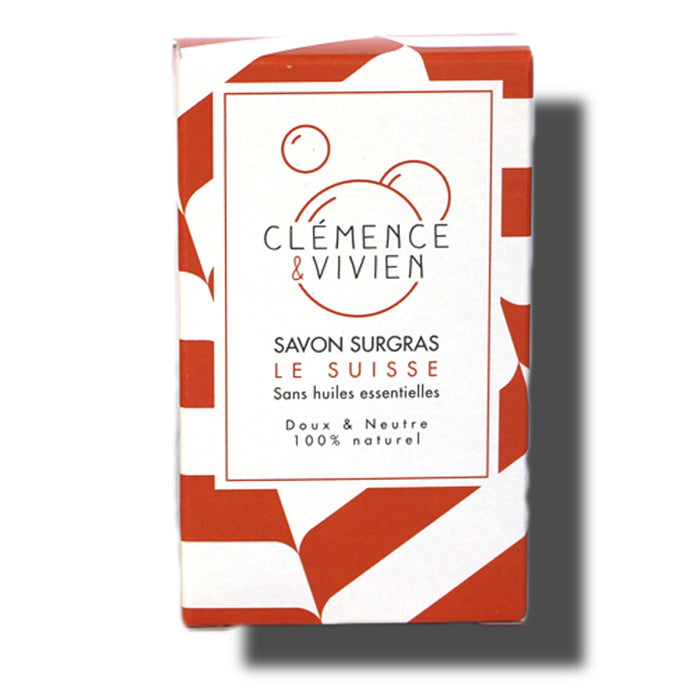 Le Suisse - Savon Neutre, Bio et Sans Huiles Essentielles de Clémence & Vivien - Cosmétique Bio à Bordeaux