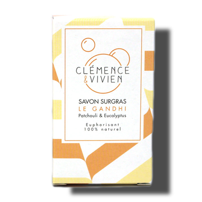 Le Gandhi - Savon bio au Patchouli, Eucalyptus et Citron - Clémence & Vivien - Cosmétique à Bordeaux