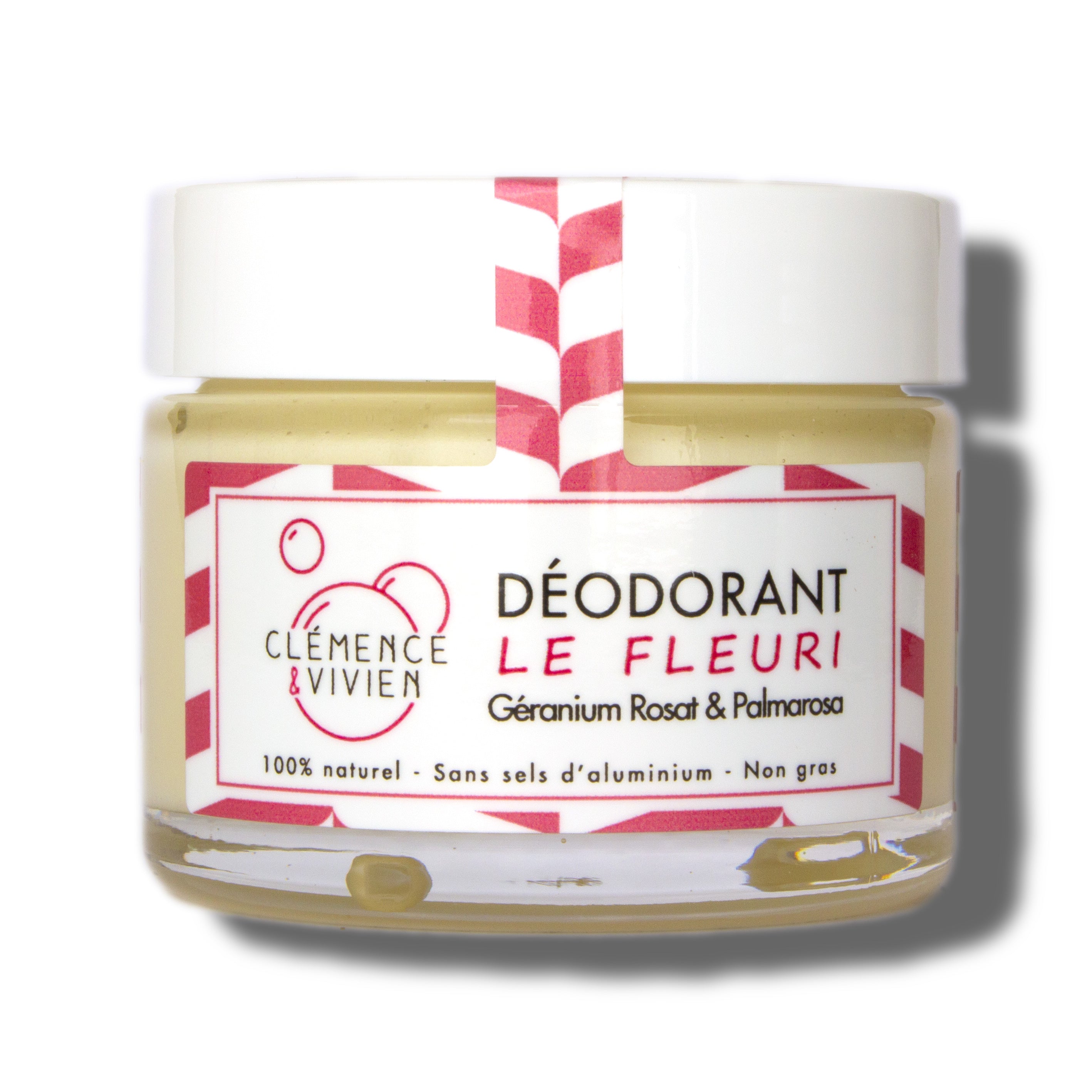 Le Fleuri - Déodorant au Géranium rosat, Lavande fine et Palmarosa - Clémence et Vivien - Cosmétique Bio à Bordeaux
