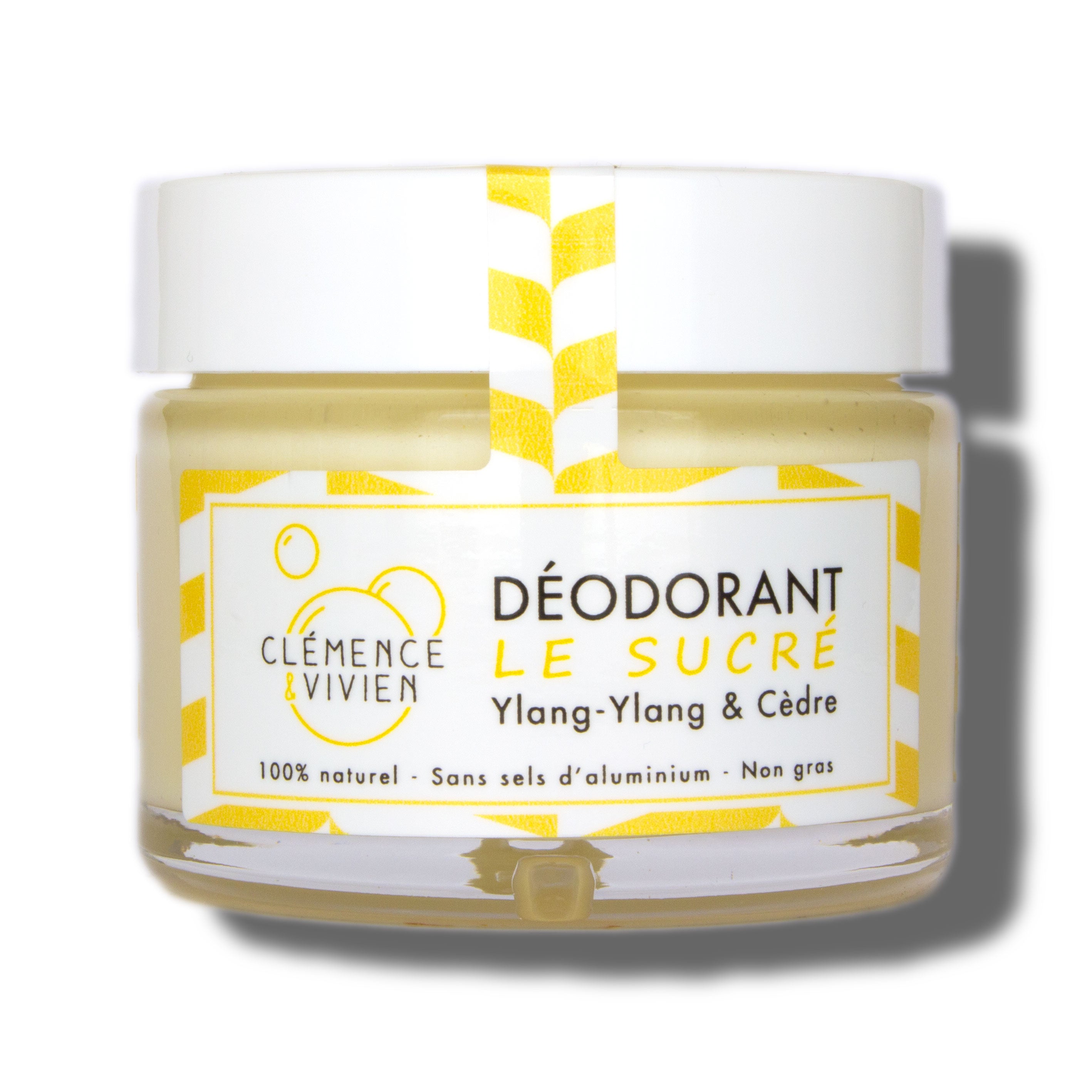 Le Sucré - Baume Déodorant aux huiles essentielles de Cèdre et Ylang Ylang - Clémence & Vivien - Cosmétique Bio à Bordeaux