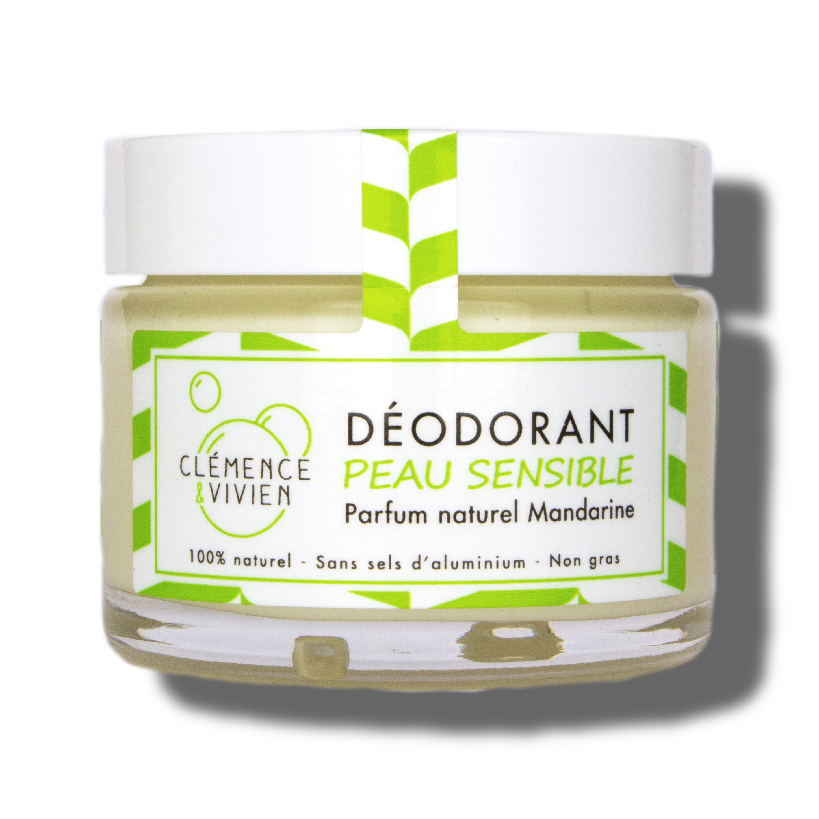 Le Mandarine - Déodorant Peau Sensible - Clémence&Vivien - Odessence - Cosmétique Bio à Bordeaux - Institut