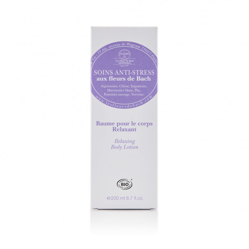 Soins aux fleurs de bach : Baume corps relaxant - Les fleurs de Bach - Odessence - Beauté naturelle et Bio - bordeaux