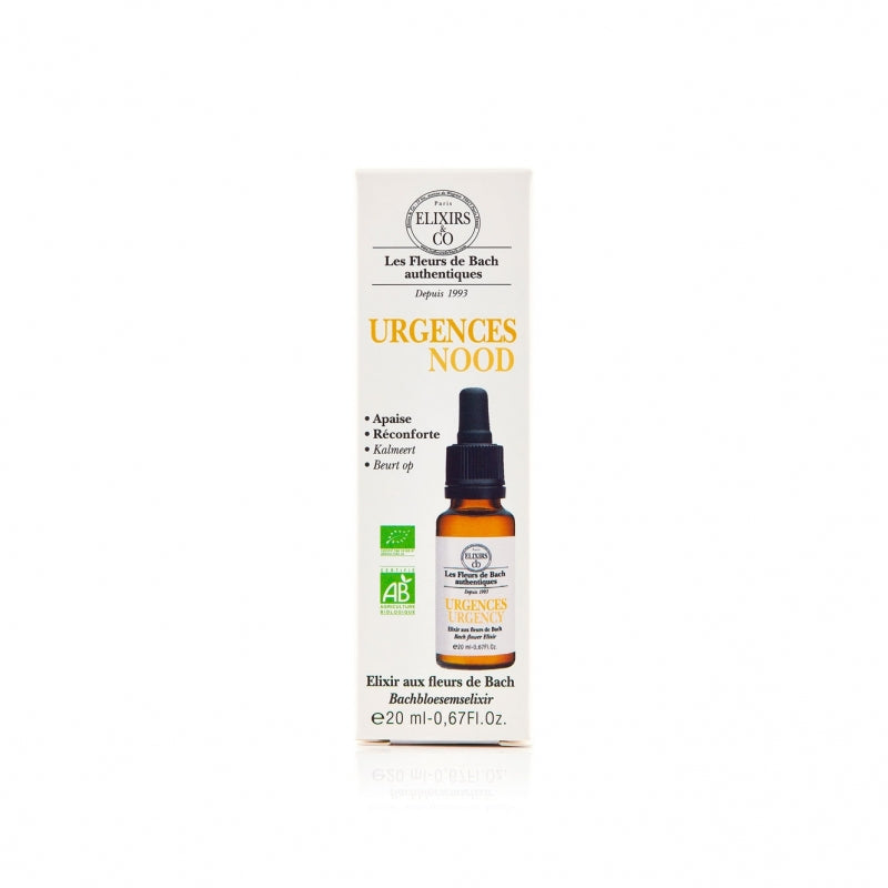 Elixirs composé : Urgence - Les fleurs de Bach - Odessence - Beauté naturelle et Bio - Bordeaux