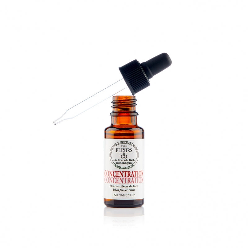 Elixir composé - Concentration - Les fleurs de Bach - Odessence - Beauté naturelle et Bio - Bordeaux