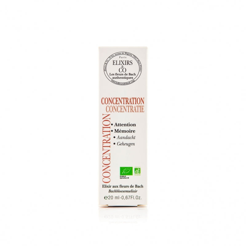 Elixir composé - Concentration - Les fleurs de Bach - Odessence - Beauté naturelle et Bio - Bordeaux