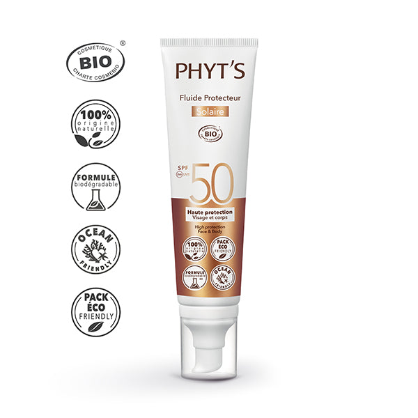Fluide protecteur SPF50 - Phyts - Odessence - Beauté Naturelle et Bio - Institut - Bordeaux