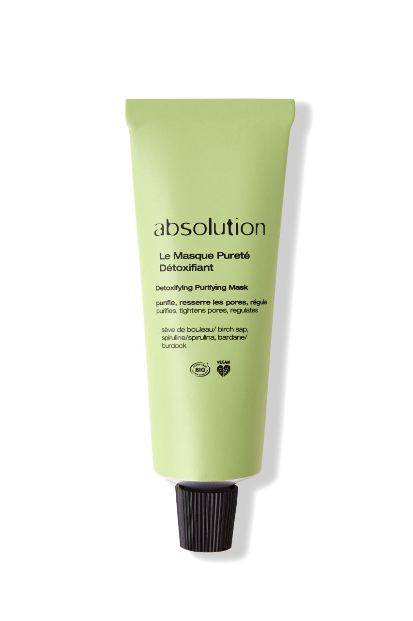 Le masque pureté Détoxifiant - absolution - Odessence - Beauté naturelle et bio - institut - Bordeaux