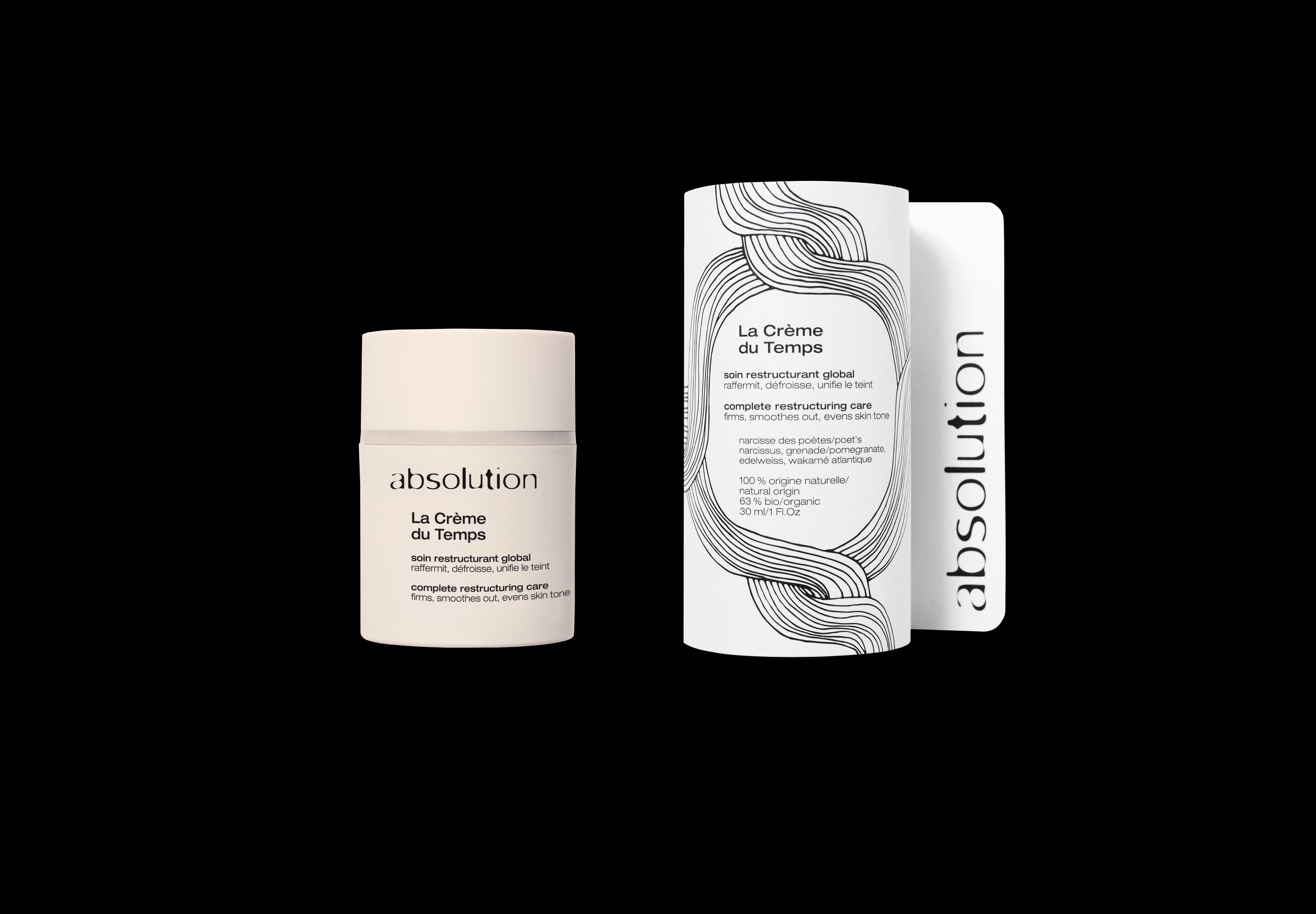 La crème du temps - Absolution - Odessence - Beauté naturelle et Bio - Institut - Bordeaux