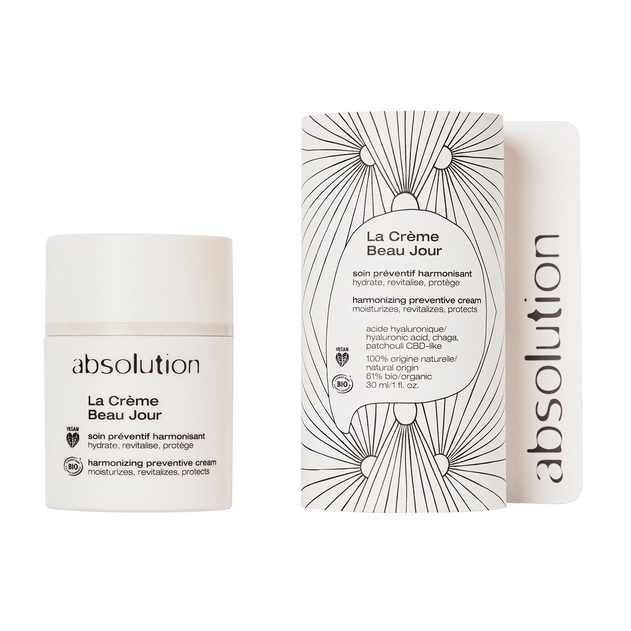 La crème Beau jour - Absolution - Odessence - Beauté naturelle et bio - Institut - Bordeaux