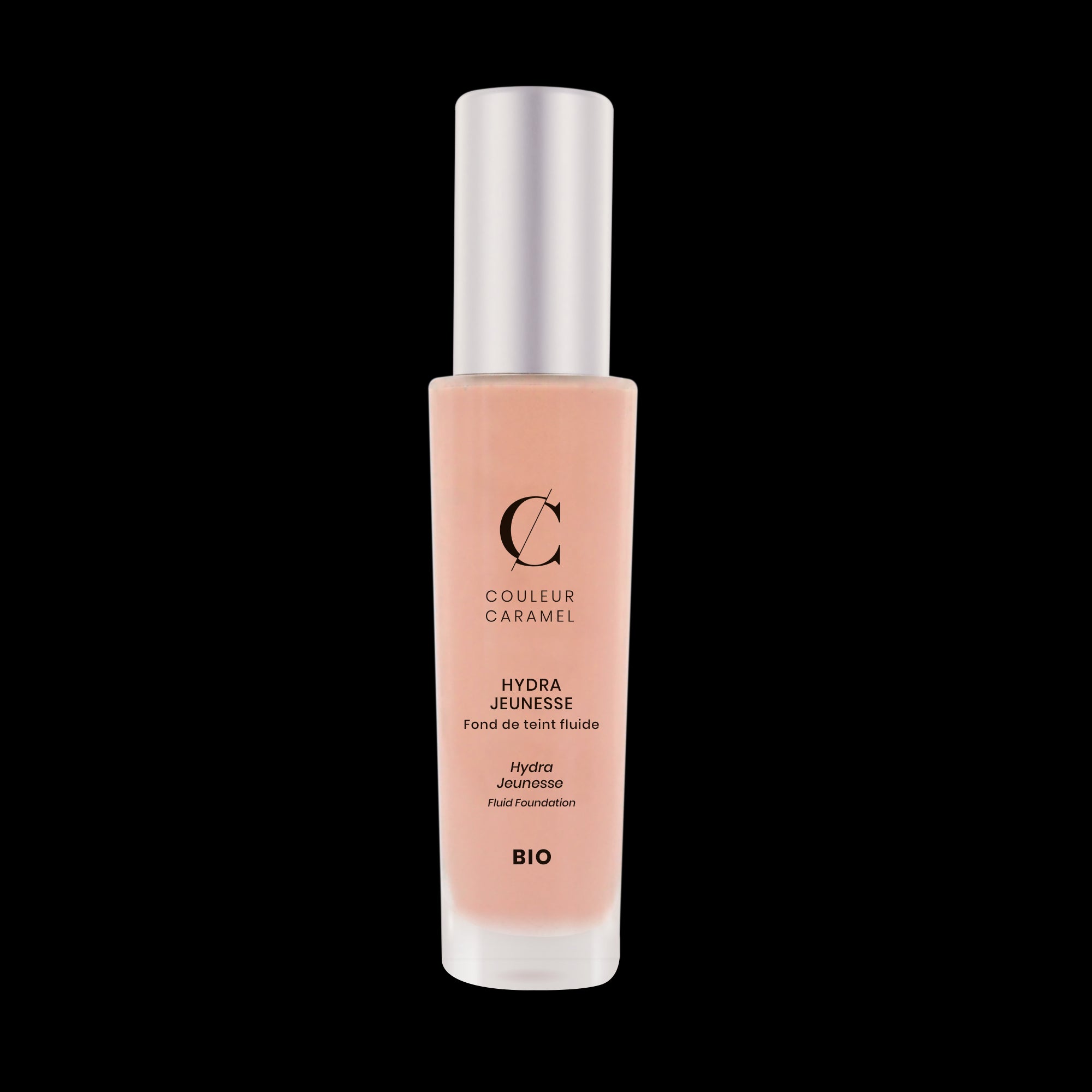 Fond de teint fluide hydra jeunesse - Couleur caramel - Odesesence - Beauté naturelle et bio - Institut - Bordeaux