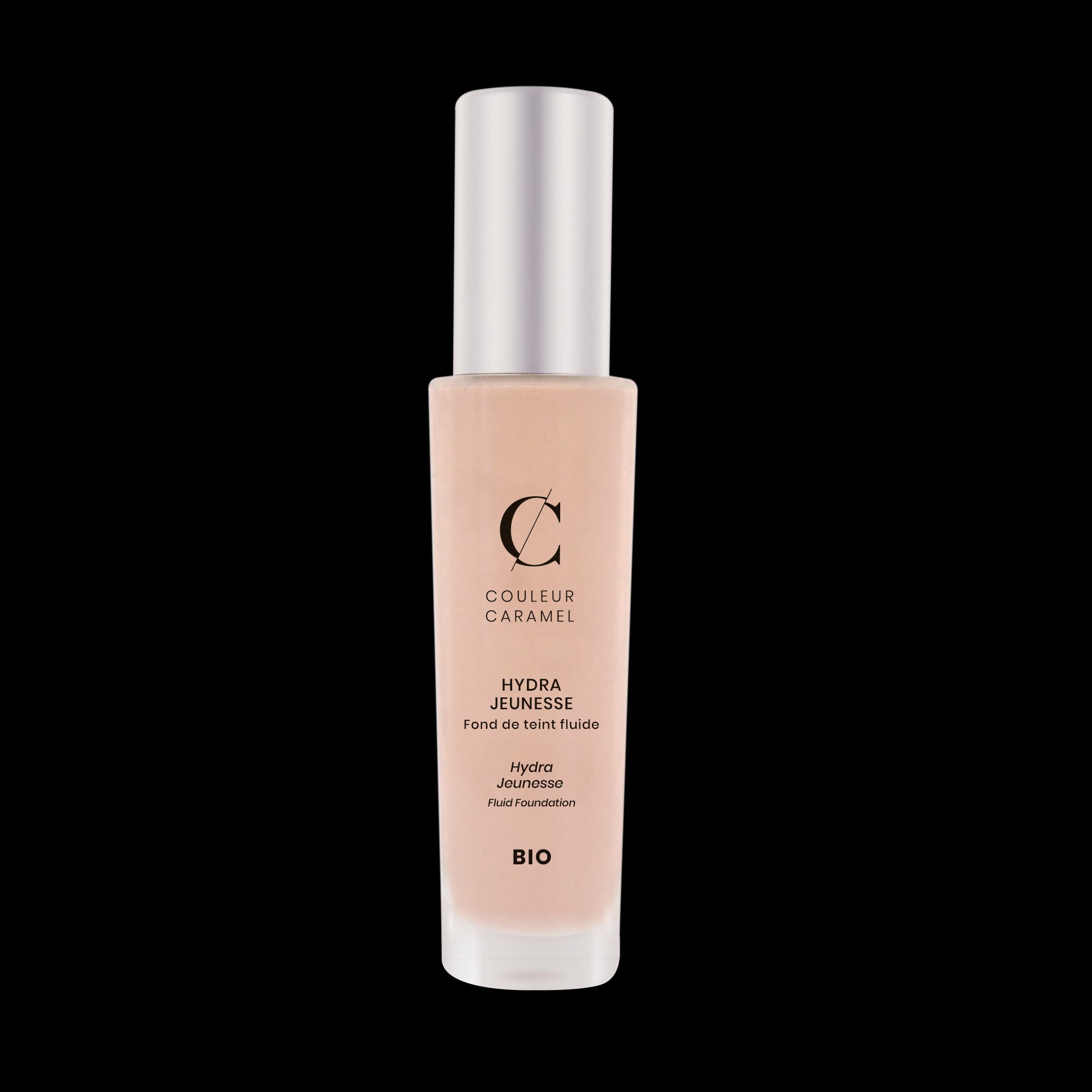 Fond de teint fluide hydra jeunesse - Couleur caramel - Odesesence - Beauté naturelle et bio - Institut - Bordeaux