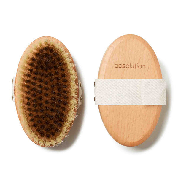 Brosse de drainage corps - Absolution - Odessence - Beauté naturelle - Institut - Bordeaux