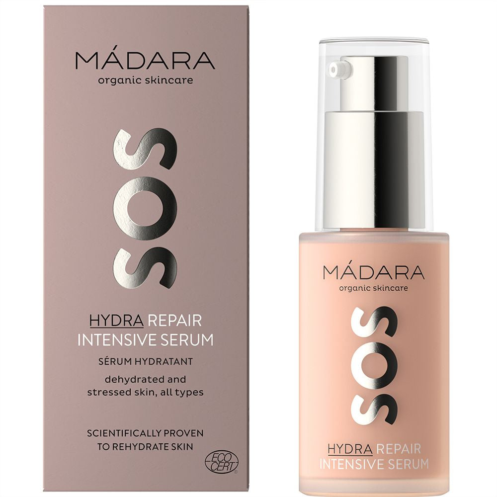 Sérum hydratant SOS - Madara - Odessence - SOS - Beauté naurelle - Institut - Bordeaux