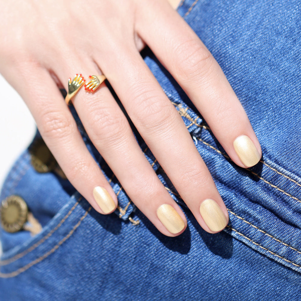 MANUCURIST VAO GOLD SAND - Manucurist - Odessence - Vernis à ongles - Nacré - Beauté naturelle - institut - Bordeaux