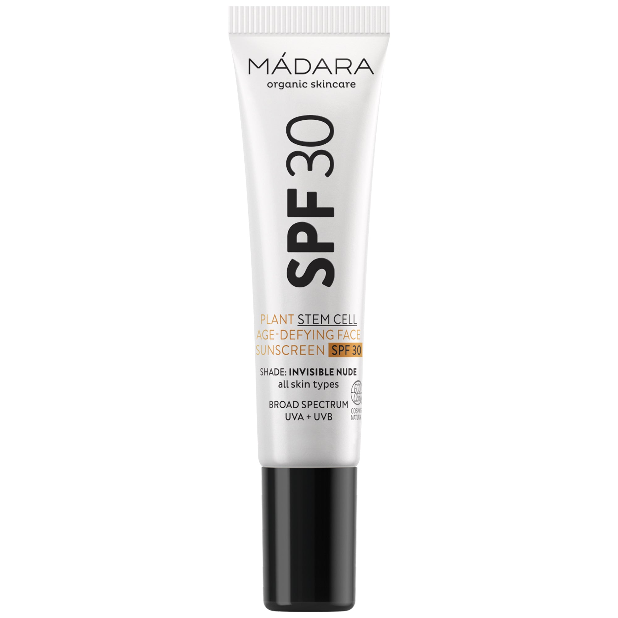 Ecran solaire visage SPF30 - Madara - Odessence - Beauté naturelle - Institut - Bordeaux