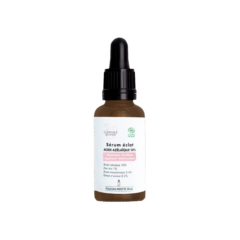 Sérum Eclat - Acide azélaïque - Clemence et vivien - Odessence - Beauté naturelle - Institut - Bordeaux
