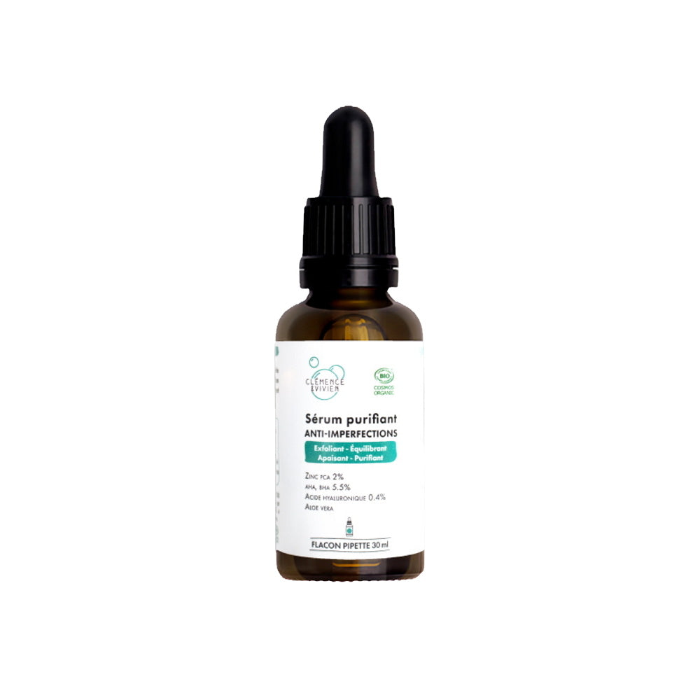 Sérum purifiant anti imperfection - Clemence et vivien - Odessence - Beauté naturelle - Institut - Bordeaux