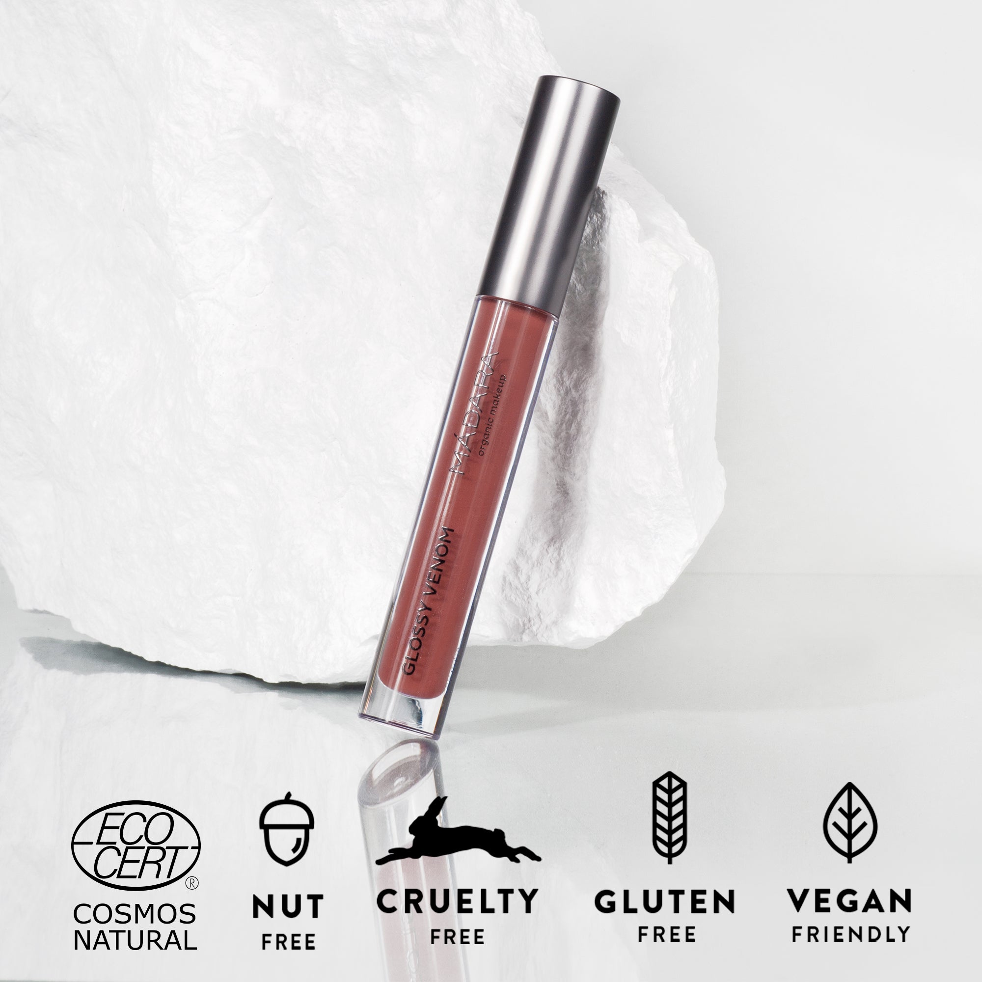 Glossy Venom 73 - Magnetic Nude - Madara - Odessence - Beauté Naturelle - Institut - Bordeaux