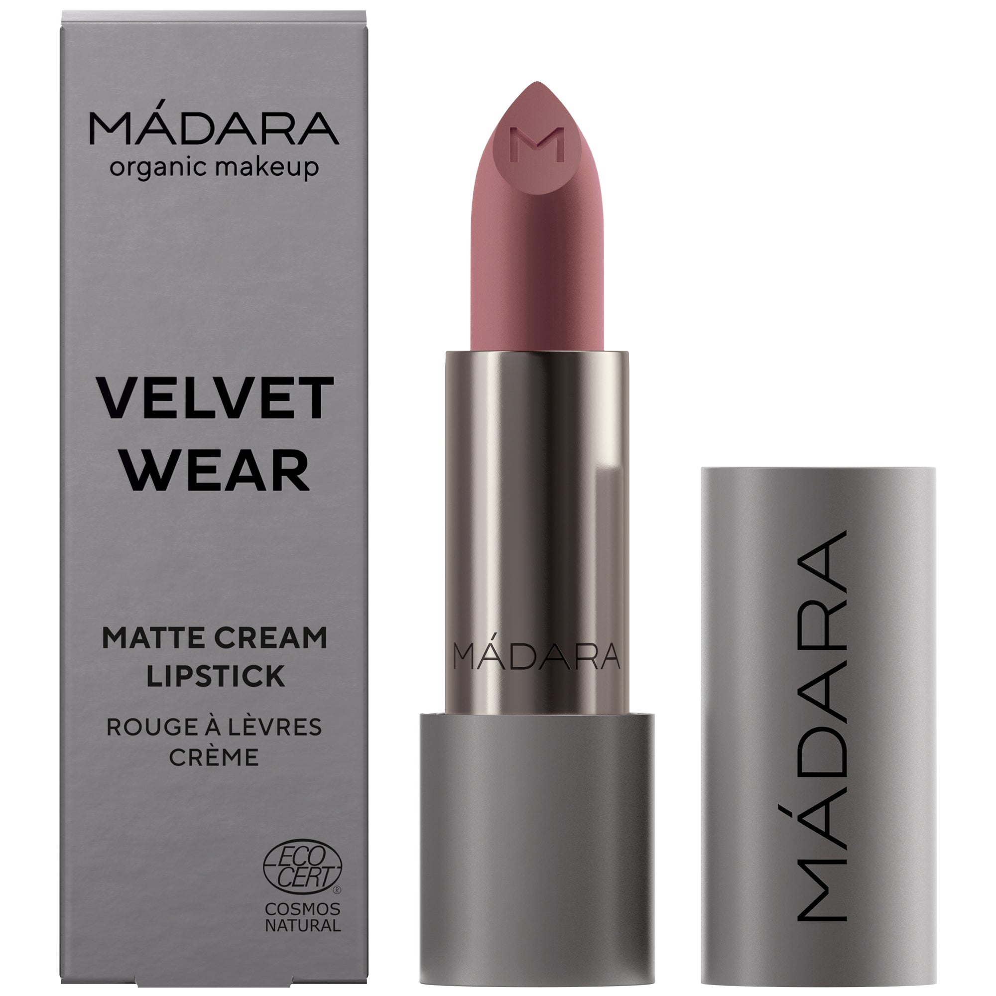 Rouge à lèvre Velvet Wear 31 - Cool Nude - Madara - Odessence - Beauté Naturelle - Institut - Bordeaux