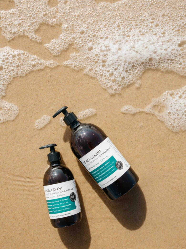 Gel Lavant à l'Huile de Graines de Pin Maritime - Océopin - Odessence - Cosmétique Bio à Bordeaux