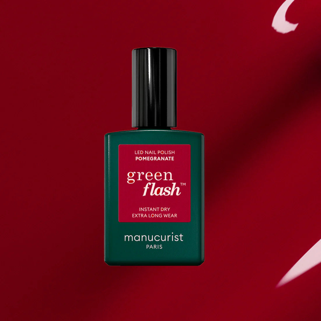 MANUCURIST VAO GREEN FLASH POMEGRANATE